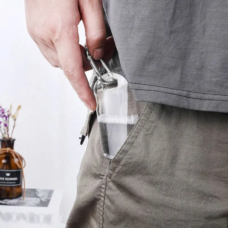 5 шт. 30 мл 50 держатель для дезинфекции рук ключей многоразовые портативные