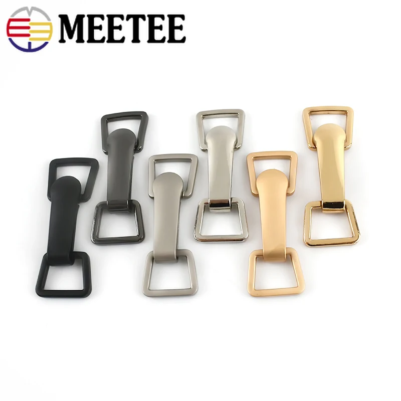 Металлические пуговицы Meetee 18*73 см 2/4 комплекта пряжка с крючком для одежды