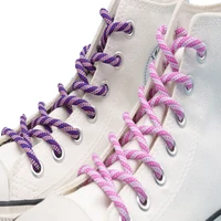 4 5mm round shoestring high quality polyester shoelaces for women sneaker 2021 tennis running sport shoecords copes