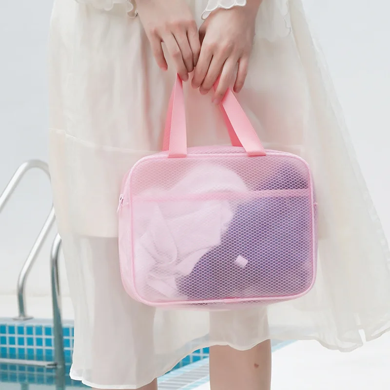 

Travel Toiletry Bag Waterproof Makeup Organizer Bag wash bag Shaving Kit Cosmetic Bag for Shampoo,Bathroom Shower Items