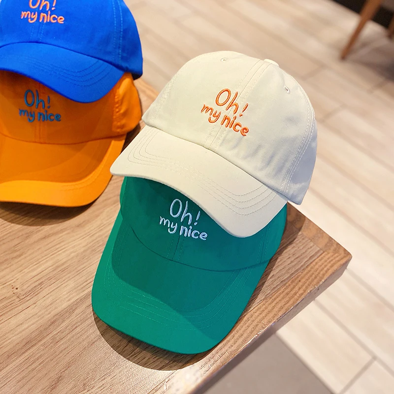 

Children's hat spring and autumn boy's cap Korean version girl's fashion sun visor summer lovely sunscreen thin fashion