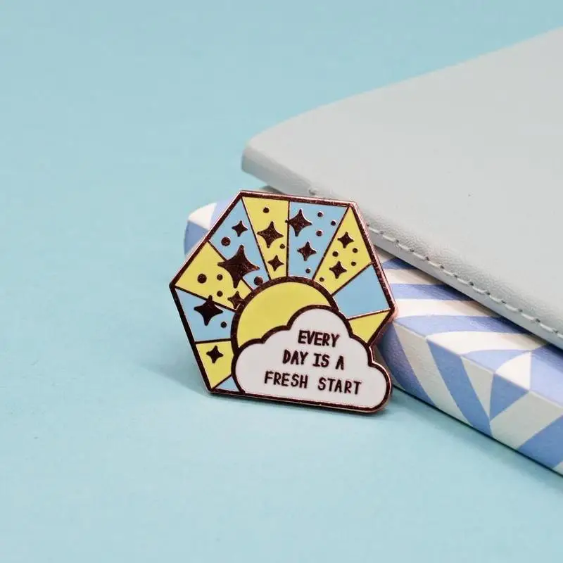 Ежедневные Броши с эмалью в виде знака | Украшения и аксессуары