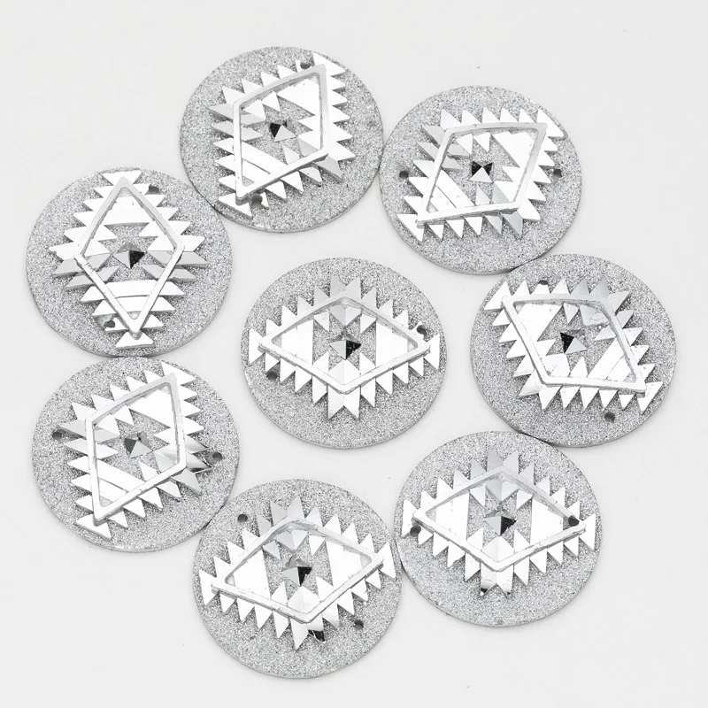 Taidian плоская обратная сторона смолы пришить Rhinstone для родного бисера серьги 20