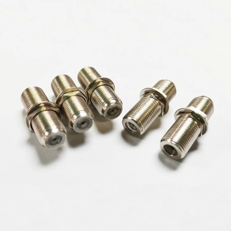 NCHTEK F Женский к женскому коаксиальный бочонок кабельный соединитель F81 3 ГГц