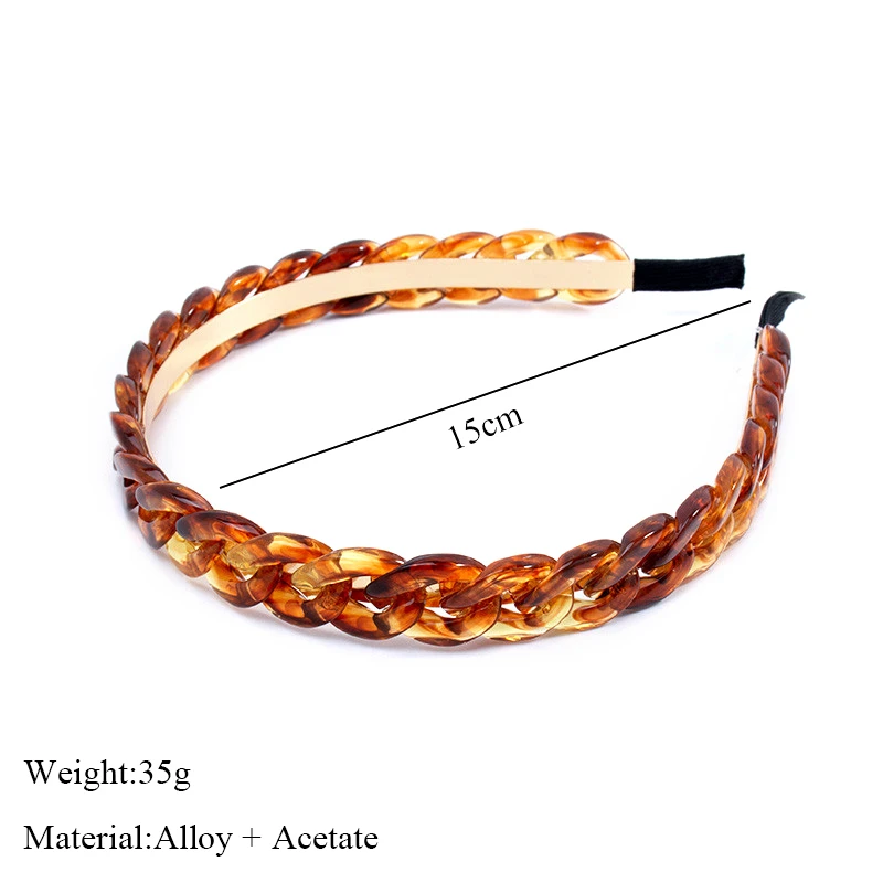 Обруч для волос с искусственным жемчугом Женский модный обруч акриловыми