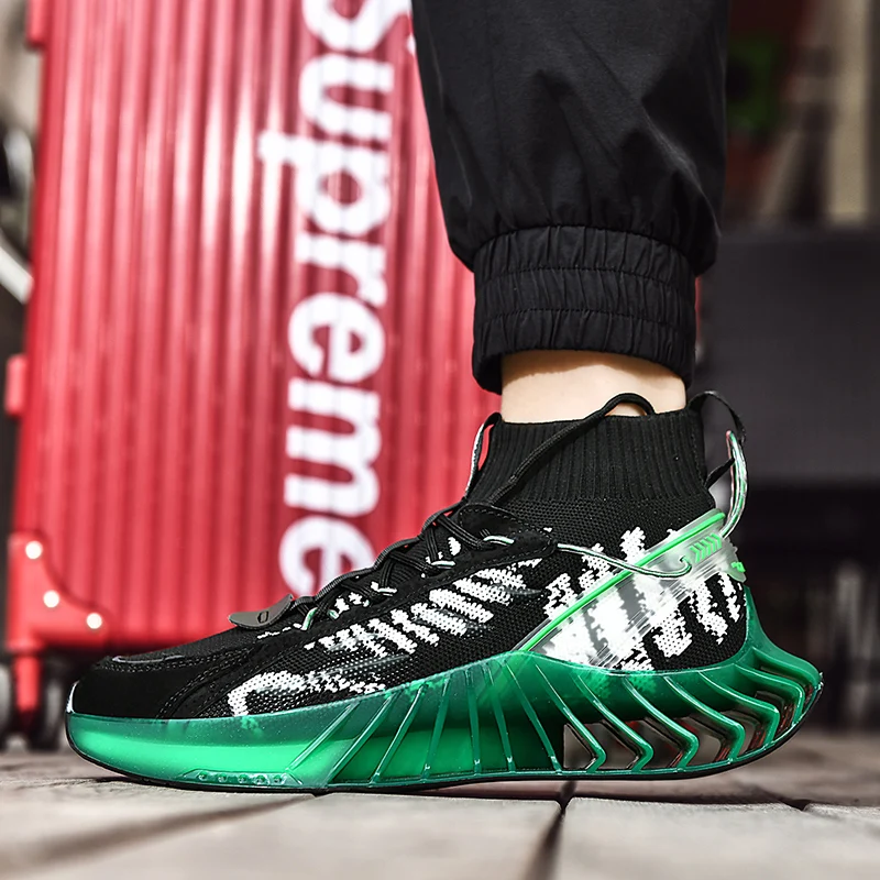 

Fluorescent Blade Sneakers X9x New Trend Men Shoes