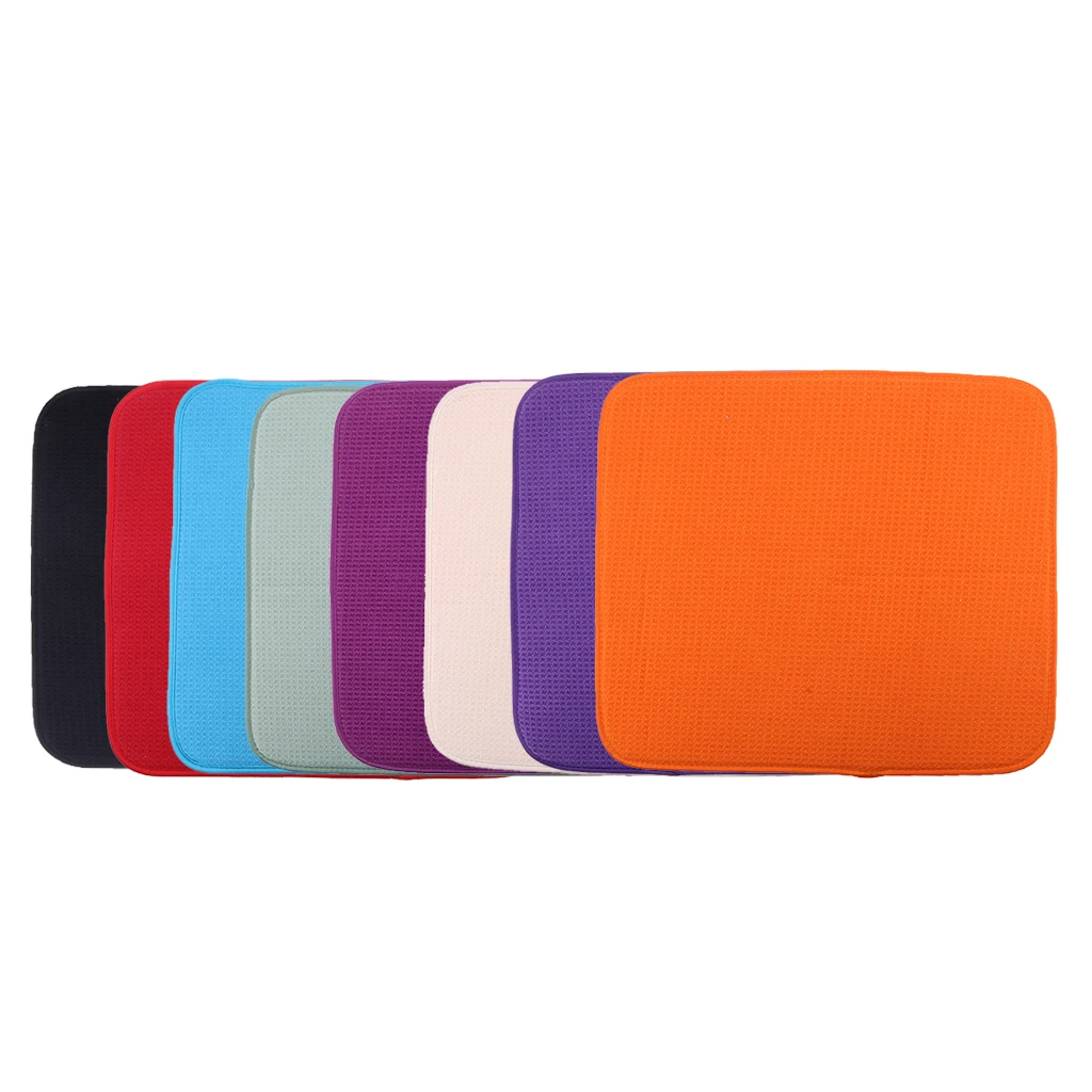 Коврик из микрофибры для сушки посуды абсорбирующий коврик коврики обеденного