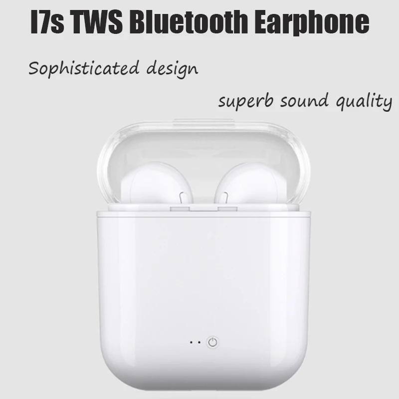 I7s Tws Bluetooth наушники Телефон Bluetooth беспроводная гарнитура Мини наушники с зарядным устройством наушники для IOS Android DMM