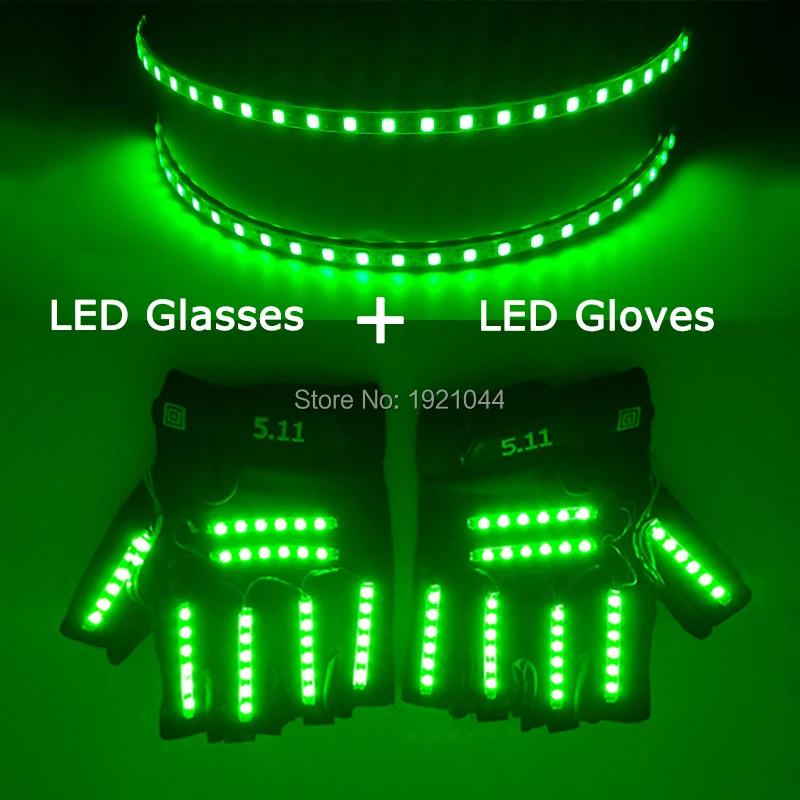 Новый стиль светодиодный костюм светодиодные очки + светодиодсветодиодный