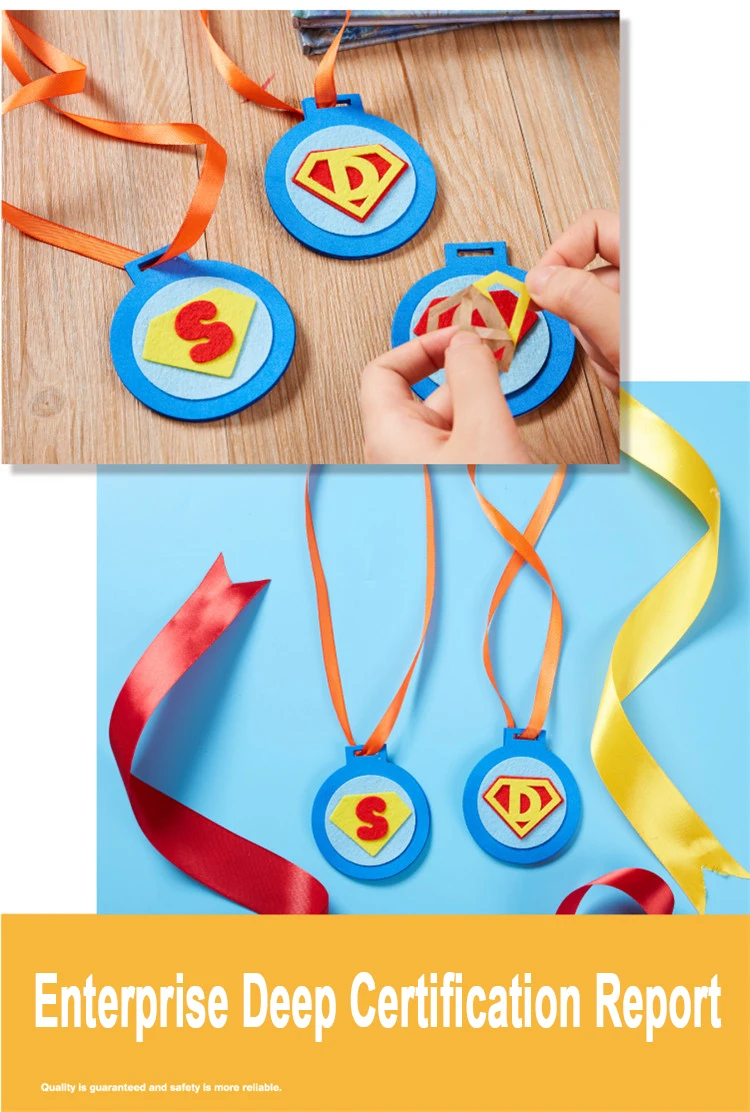 Детский сад много декоративных поделок diy игрушки папа трофей/медаль ремесла детские развивающие игрушки для детей подарок девочка/мальчик Рождественский подарок