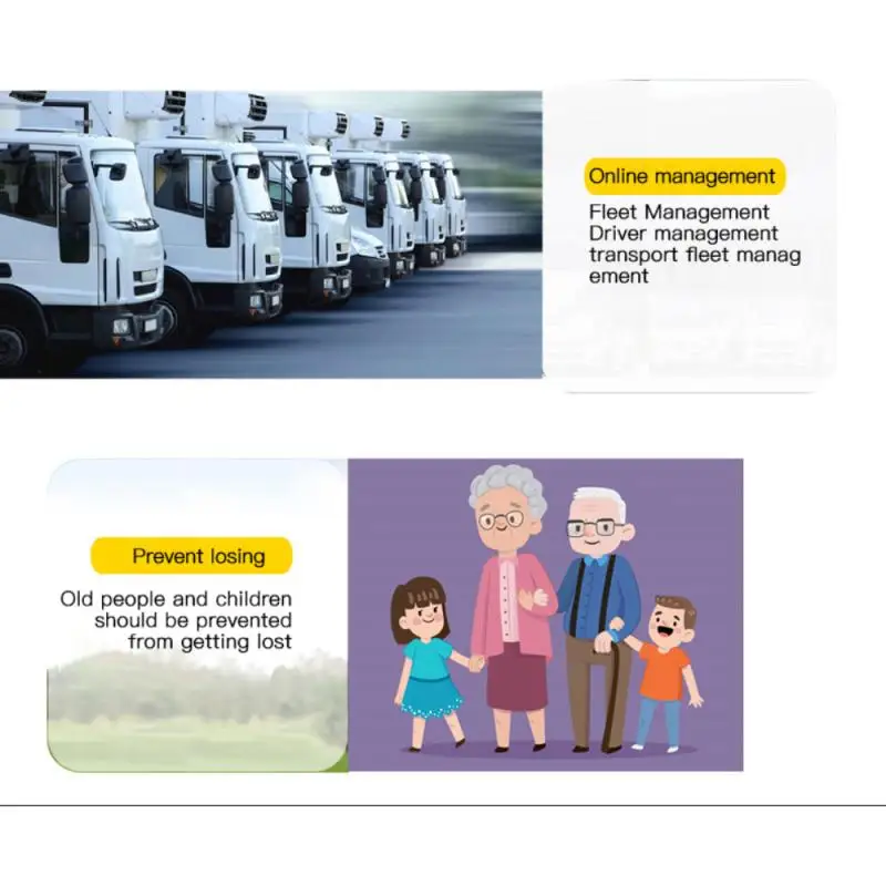 

GPS Tracker Car 950mAh 180 Days Standby 2G Vehicle Tracker GPS Locator Waterproof Magnet Voice Monitor Free Web APP Accessories