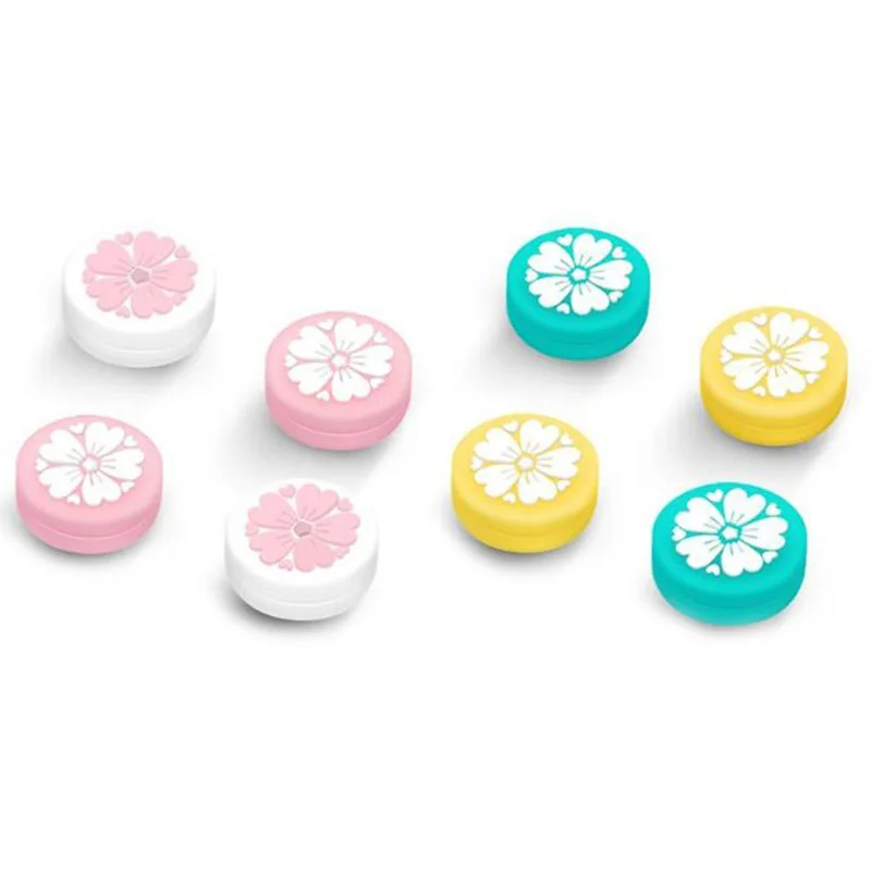 Милая девочка цветок Сакура Thumb Stick Grip cap ДЖОЙСТИК Крышка для kingd Switch Lite NS JoyCon