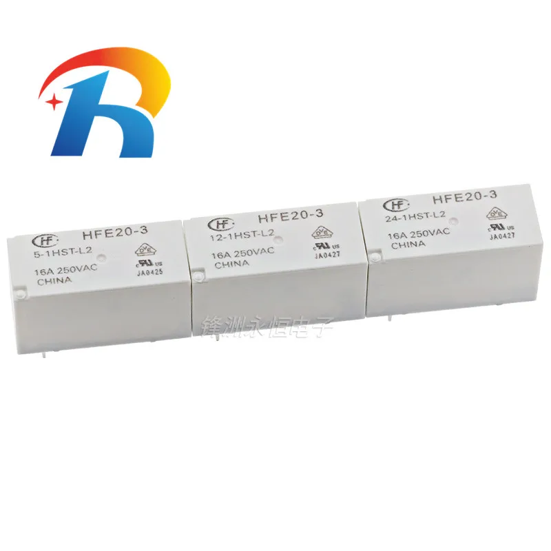 5 шт. HFE20 3 1HST L2 5VDC 12 12VDC 24 24VDC Магнитное реле с механической блокировкой HONGFA 16A|Реле| |
