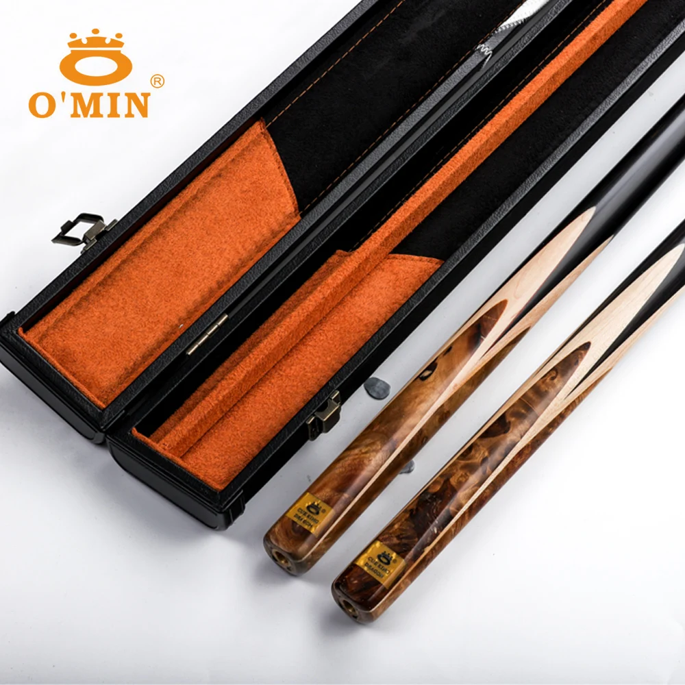 Оригинальный бильярдный Бильярд о 'min 3/4 Snooker Cue Tabby maple приклад 9 5 мм наконечник