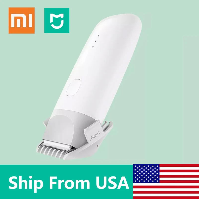 Xiaomi Mitu триммер для стрижки волос USB Перезаряжаемый безопасный IPX7