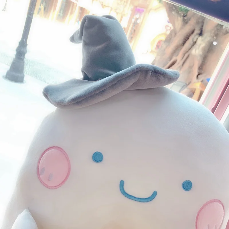 

Kawaii Anime Ghost with Heart Star Plush Toy Soft Stuffed Cartoon Moster Doll Home Sofa Pillow Cushion Children Girl Lovers Gift