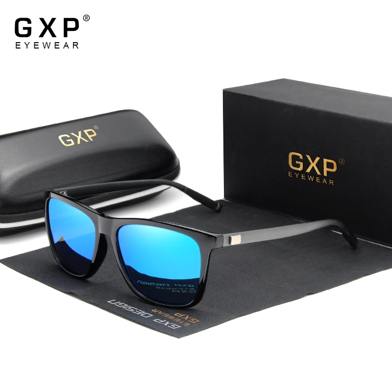 

Солнцезащитные очки GXP в алюминиевой оправе UV400 для мужчин и женщин, зеркальные поляризационные зеркальные солнечные аксессуары, 2020