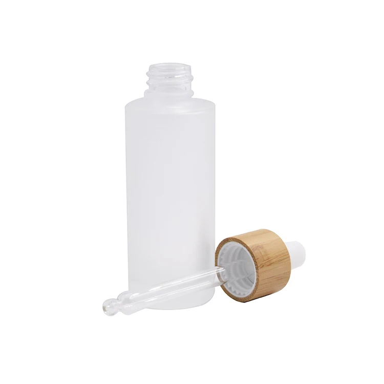 30ml 10 шт. 30 г 50 г банка для крема Матовые прозрачные насосы бутылочка для бамбукового лосьона 30 мл 50 мл 100 мл 120 мл 150 мл стеклянная бутылка для распыления тумана - Цвет: 30ml