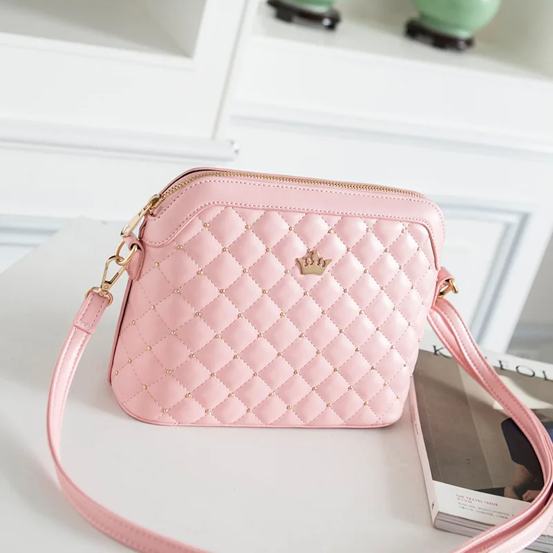 

Bag Shell Cute Luxury Crossbody Mini Brands Shopper Wallet Women Plaid Fashion Shoulder Pu Leather High Quality Clutchs Bags