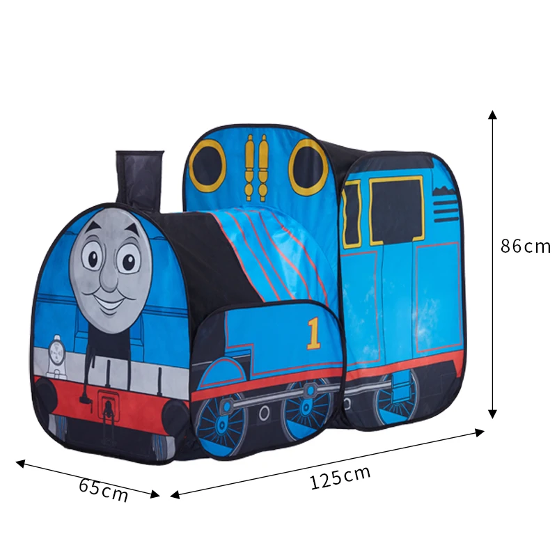 Cartoon tent Детские вечерние палатки Thomas, реквизит для обучения, детские игрушки для хранения, отдельные небольшие пространства, экологически чистые - Цвет: Cartoon tent