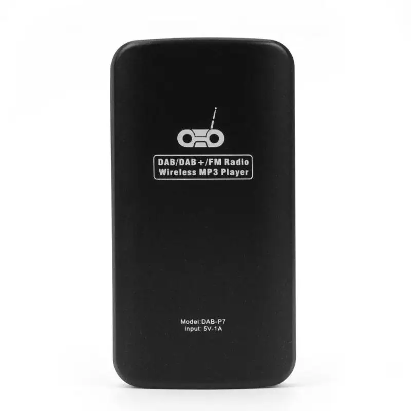 P7 цифровой ЖК-дисплей DAB/DAB+/FM стерео радиоприемник с Bluetooth mp3-плеером и наушниками портативные карманные радиоприемники
