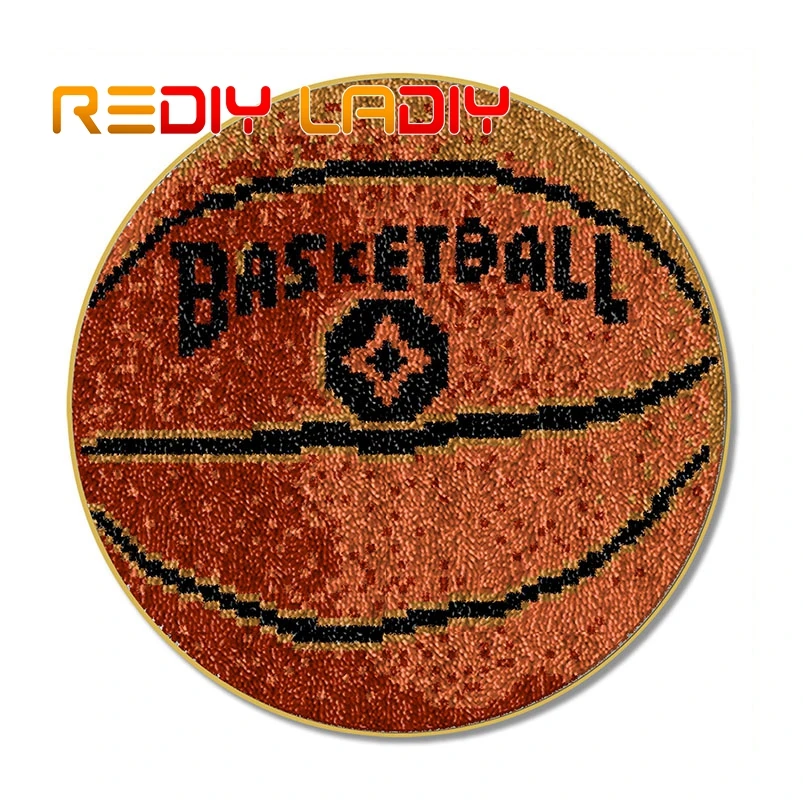 Крючок с защелкой коврик для баскетбола вязаный крючок ковер акриловая пряжа