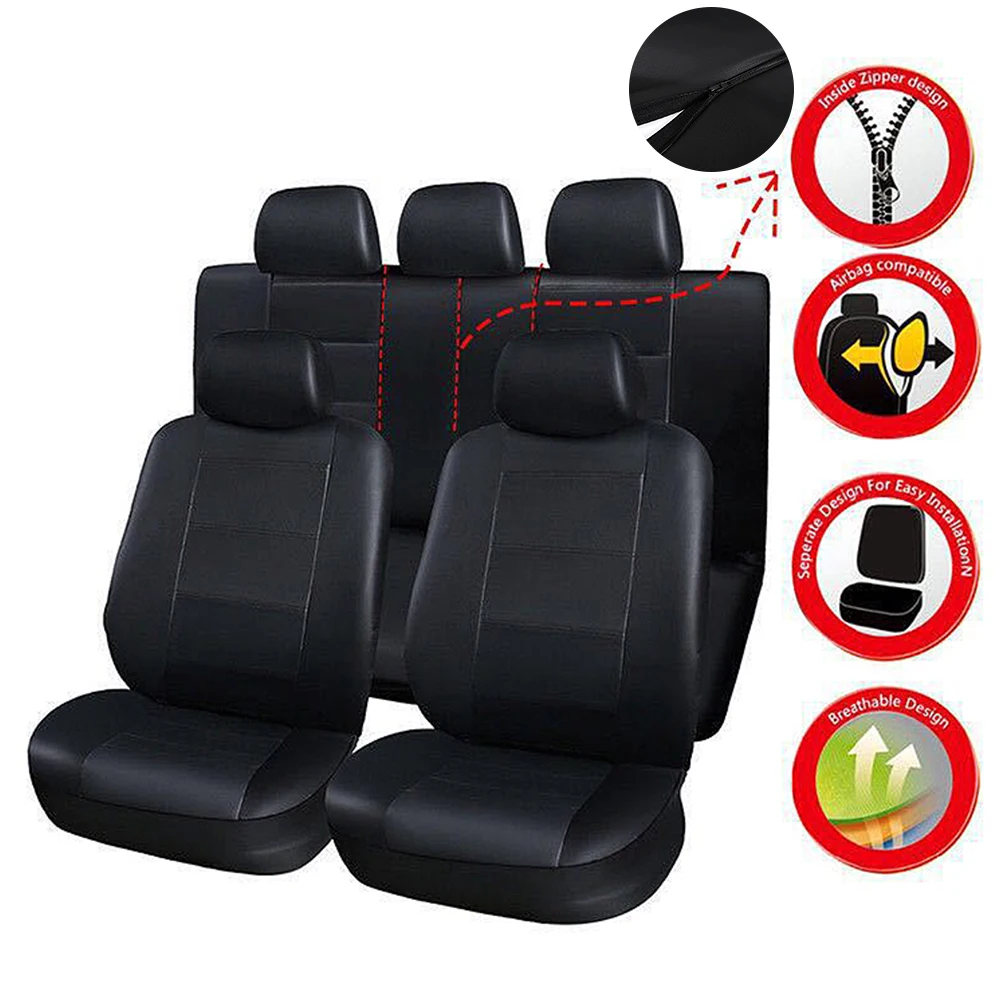 Car Seat Cover With Zipper For Suzuki Jimny Swift Samurai Grand Vitara Ciaz Sx4 Alto Baleno Ertiga JB74 JB43 Sport Celerio APV | Автомобили