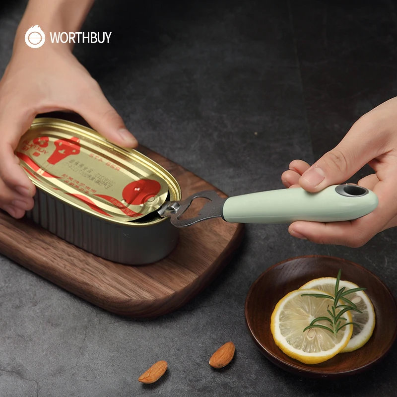 WORTHBUY Многофункциональная открывалка для бутылок пива из нержавеющей стали с