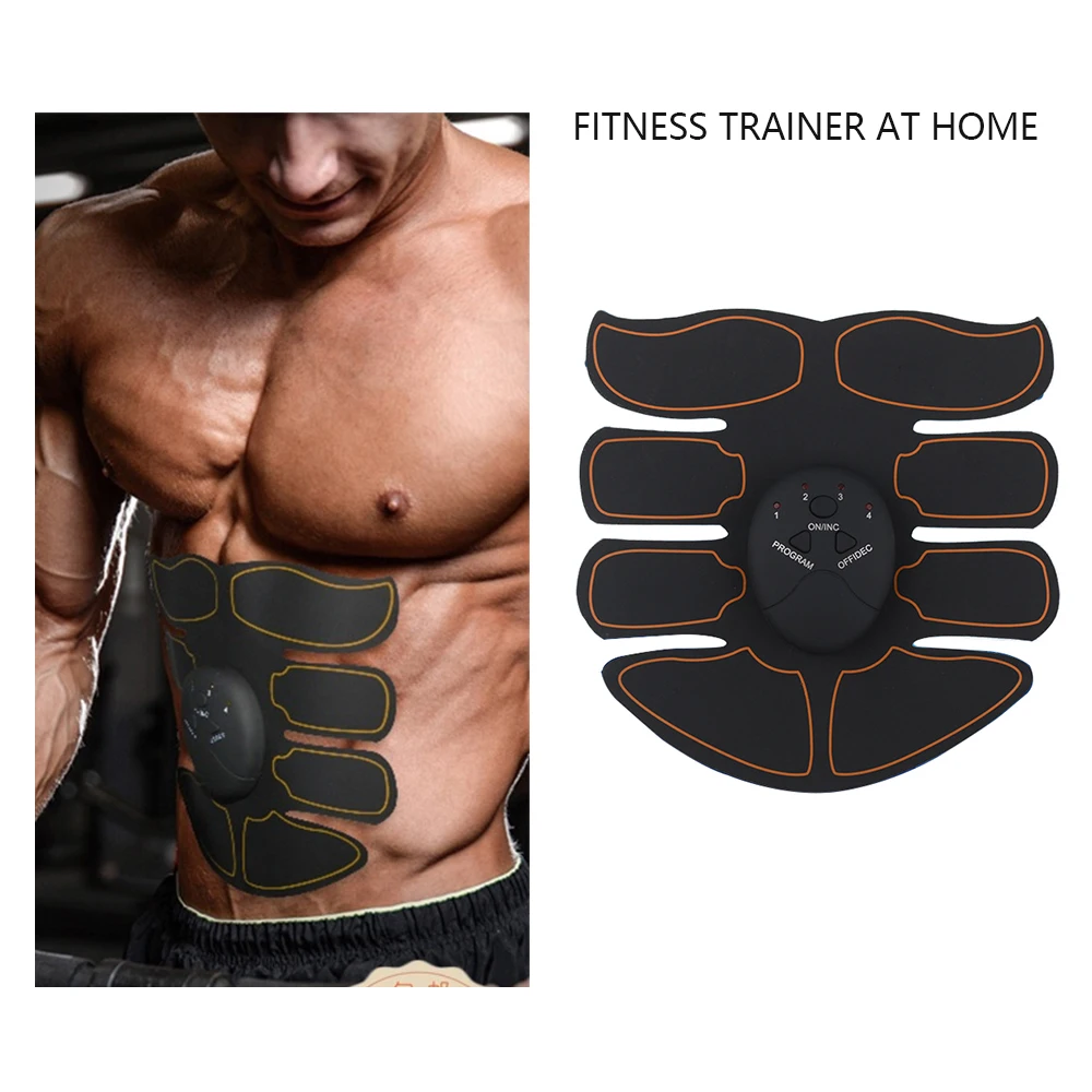 Manooby эффективный EMS фитнес-тренажер для мышц брюшной полости портативная батарея