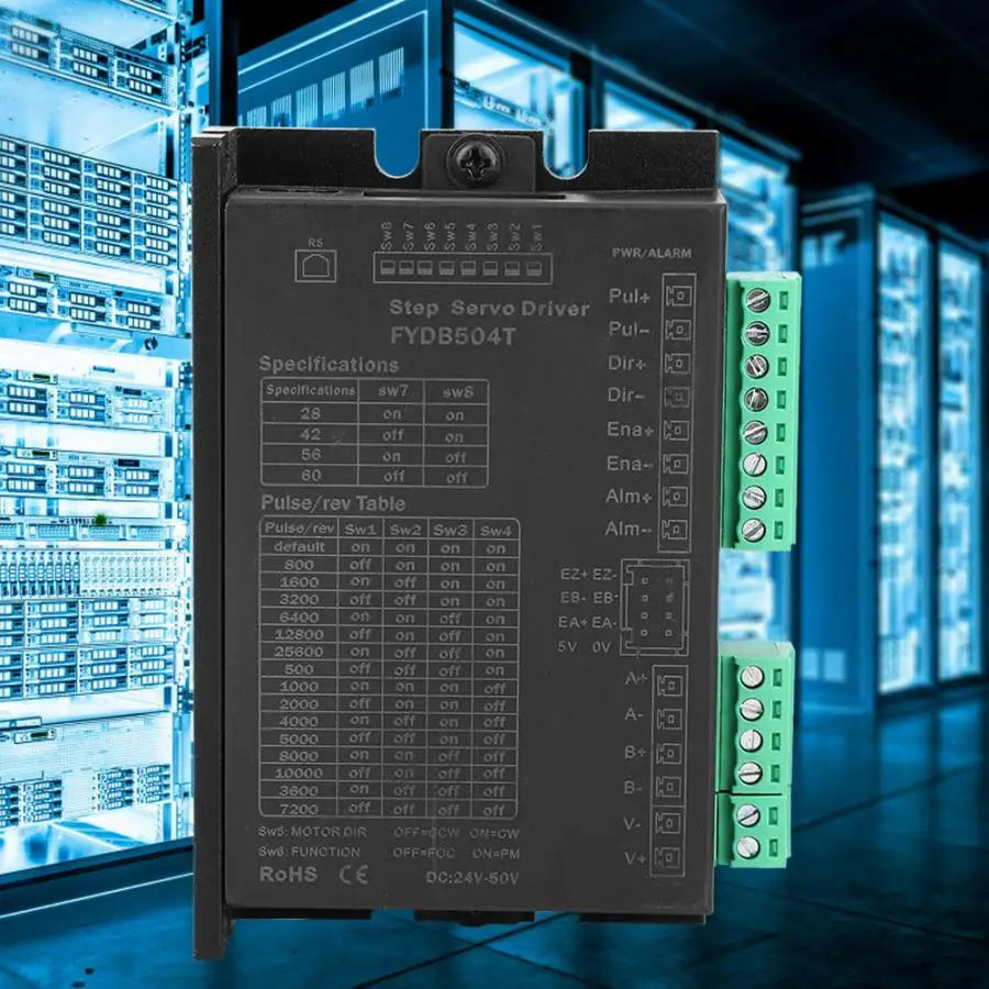 Драйвер шагового двигателя Nema 2 фазы замкнутая петля Автоматическая регулировка
