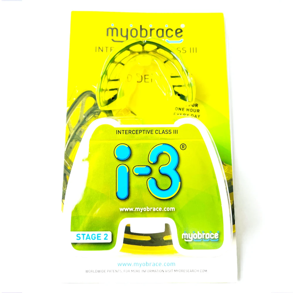 Myobrace перехватывающий класс III i-3 тренер/оригинальный MRC I-3 ортодонтический зубной