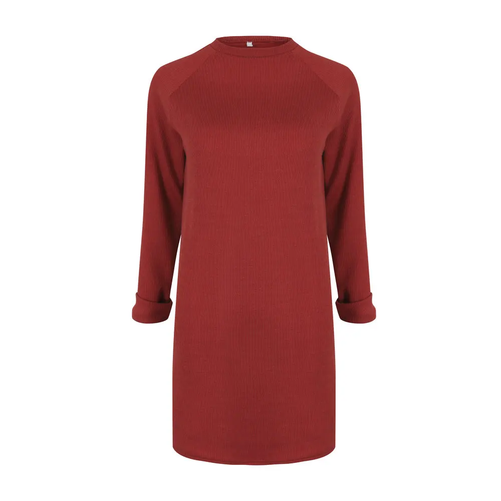 Модное повседневное черное белое красное свободное женское элегантное платье