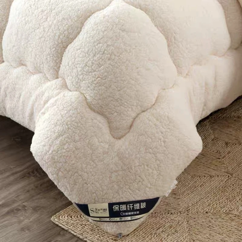 Белые хлопковые одеяла в стиле пэтчворк австралийская овечья шерсть мягкий