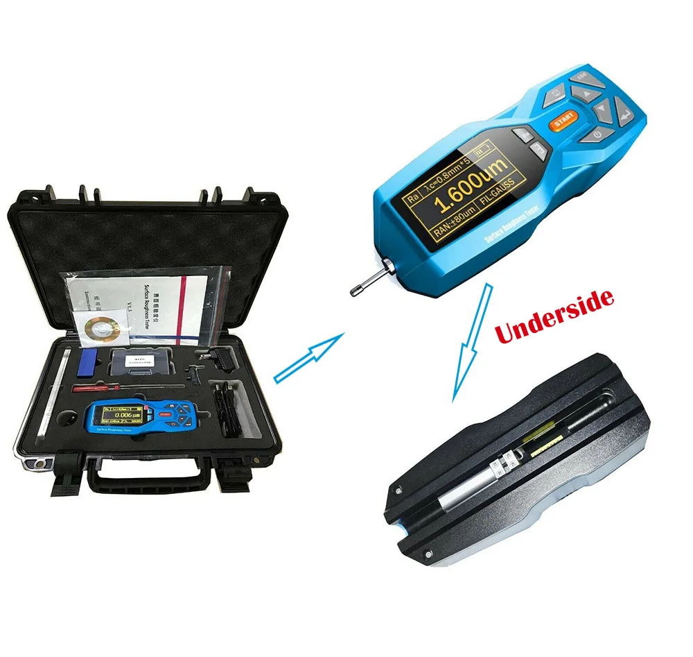YRT200 тестер шероховатости поверхности Surftest Profilometer большая емкость Память данных