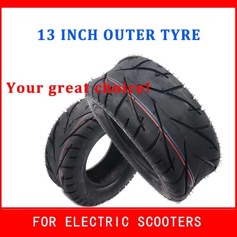 

13x5.00-6.5 13 Inch Outer Tyre for Go-Kart Scooters Motorcycle FLJ K6 Tire Vacuum Tire Wheel Scooter accessories 13*5.00-6.5