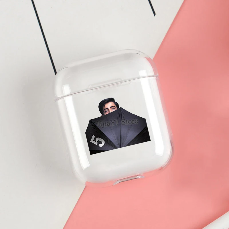 

The Umbrella Academy Clear Cases For Apple Airpods 1 2 Earphone Bluetooth Wireless Cover For Airpods 2 1 Coque