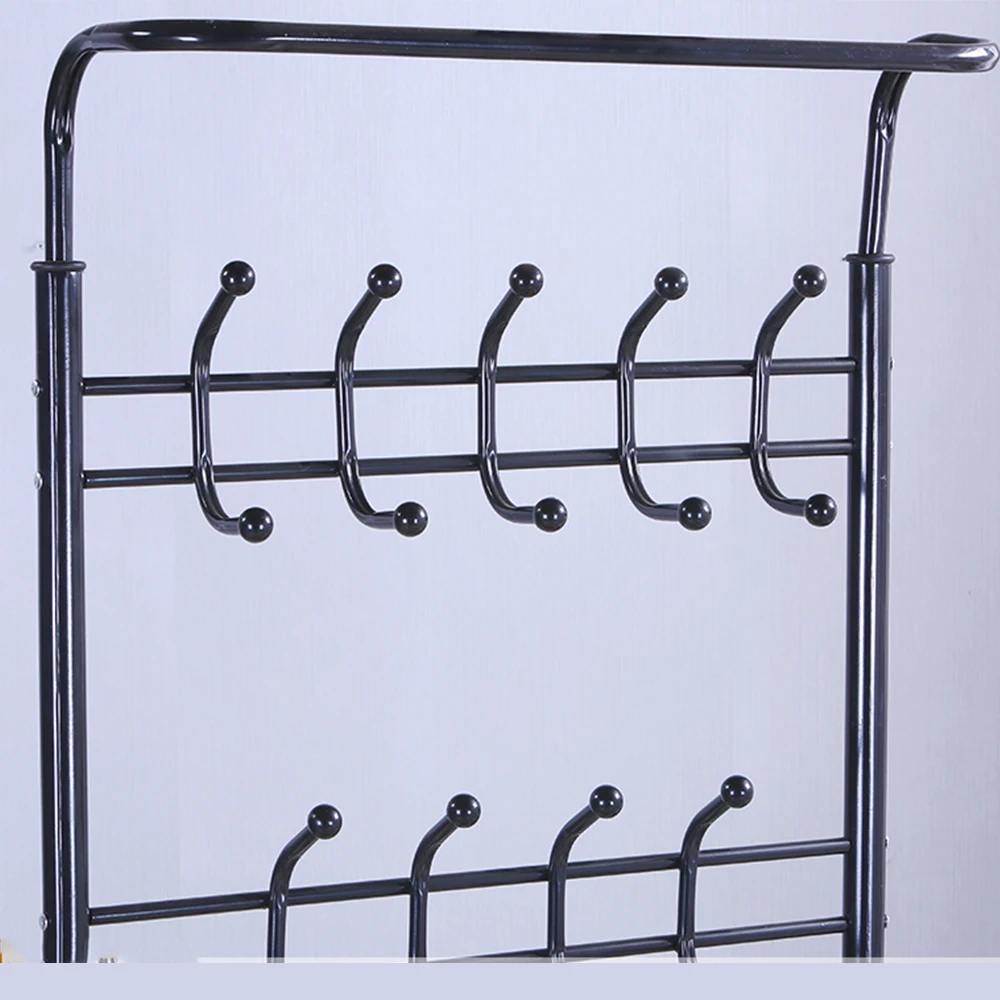 Вешалка для одежды из нержавеющей стали Стойка пальто простая сборка спальни