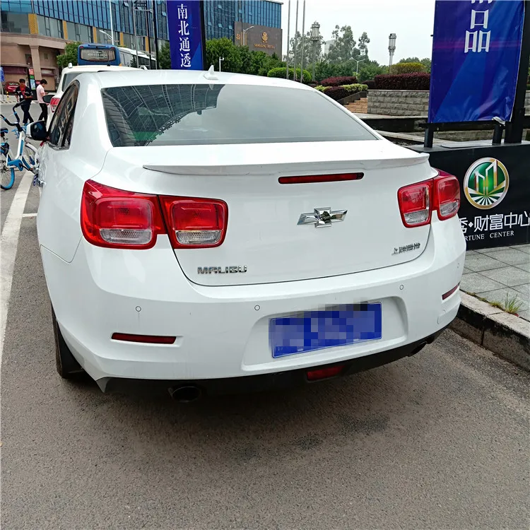 Для 2012-2018 Chevrolet Malibu спойлер спортивный ABS Материал заднее крыло автомобиля