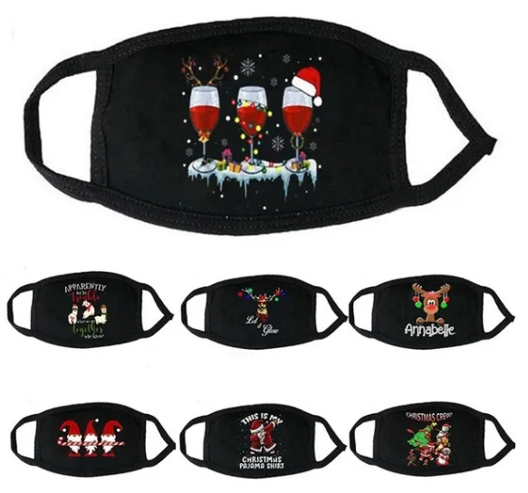 1 Pcs Women Funny Christmas Party Cosplay Lip Print Face Mask Adult Printed Cute Faceshield Mascaras Costume#0804PJR |