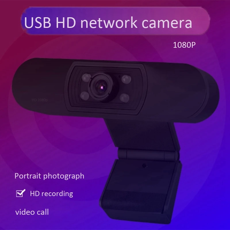 

H800 Hd 1080P Network Camera Ultra Clear Camera Live Broadcast Beauty USB Camera