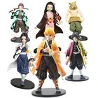 Demon Slayer Аниме Фигурка kimetsu no yaiba Kamado Tanjirou фигурки Agatsuma Zenitsu Tomioka Giyuu фигурка игрушка