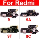 Плата с разъемом для зарядного устройства USB для Xiaomi Redmi Red Rice 9 9A Мощность зарядки USB-порт плата гибкий кабель Запасные части