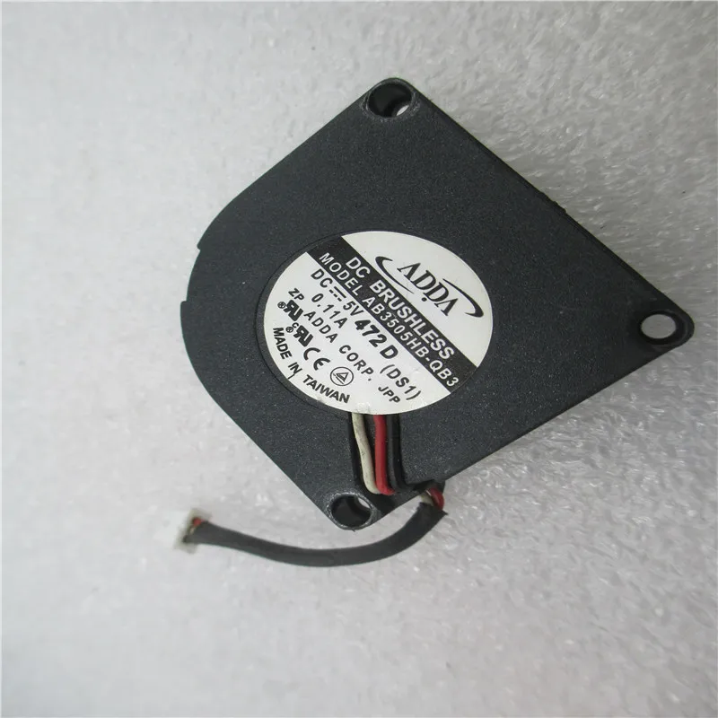 

5 шт. вентилятор для ADDA 3,5 см AB3505HB-QB3 5V 3,5 см 3508 3506 USB DELL 8500 8600 Вентилятор охлаждения