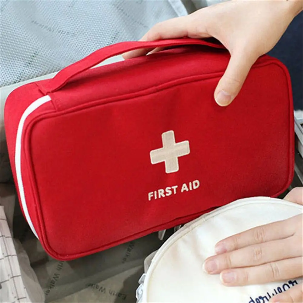 

Portable Camping First Aid Kit Emergency pill Bag Storage Case Waterproof Car kits bag Outdoor Travel Survival kit Empty bag