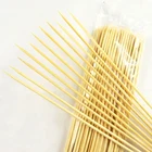50 шт бамбуковые шпажки одноразовые натуральные шашлычная палочки бамбуковые обжарки шампуры из бамбука для мяса инструмент длинные палочки для барбекю палочки