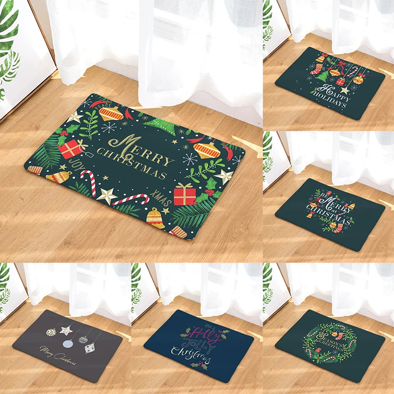 Фланелевый ковер для дома венок украшение на Рождество декор 2020 подарок Новый