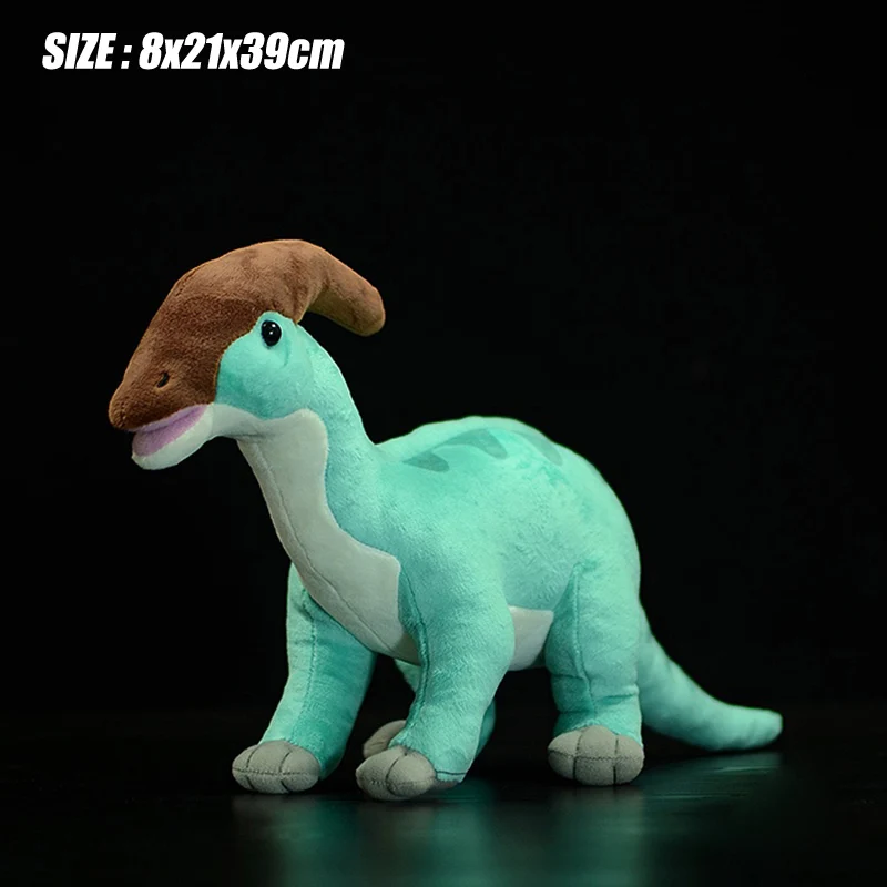 Мягкая плюшевая игрушка Surper милый пентацератопс имитация синего динозавра