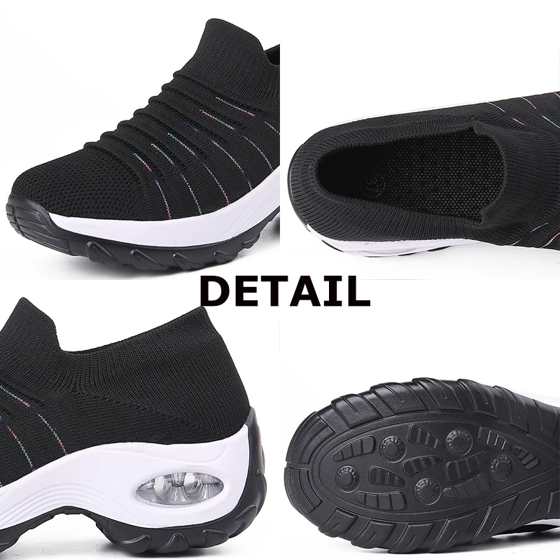 

Tennis Platform Sneakers Women Flat 2020 Chunky Running Casual Sport Sneaker Mesh Loafers Blue Tenis basket femme big size 35-42