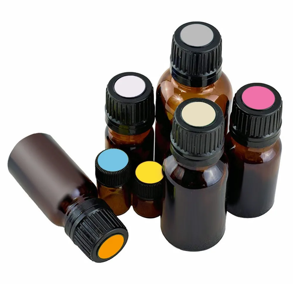 132pcs/листа красочные Бумага Стикеры этикетки Стекло Эфирное крышка для бутылки с