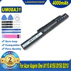 Аккумулятор UM08A31 UM08A71 UM08A72 UM08A73 UM08B74 UM08A51 UM08A74 для Acer Aspire One A110 A150 D150 D210 D250 P531h ZG5, 4000 мА  ч